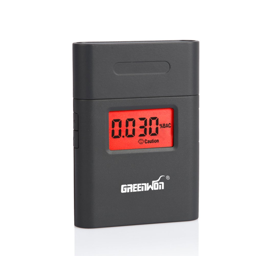 GREENWON Alcohol Tester Breathalyzer Analyzer Detector Alcohol Breath Tester OEM & ODM Color Packaging Appear