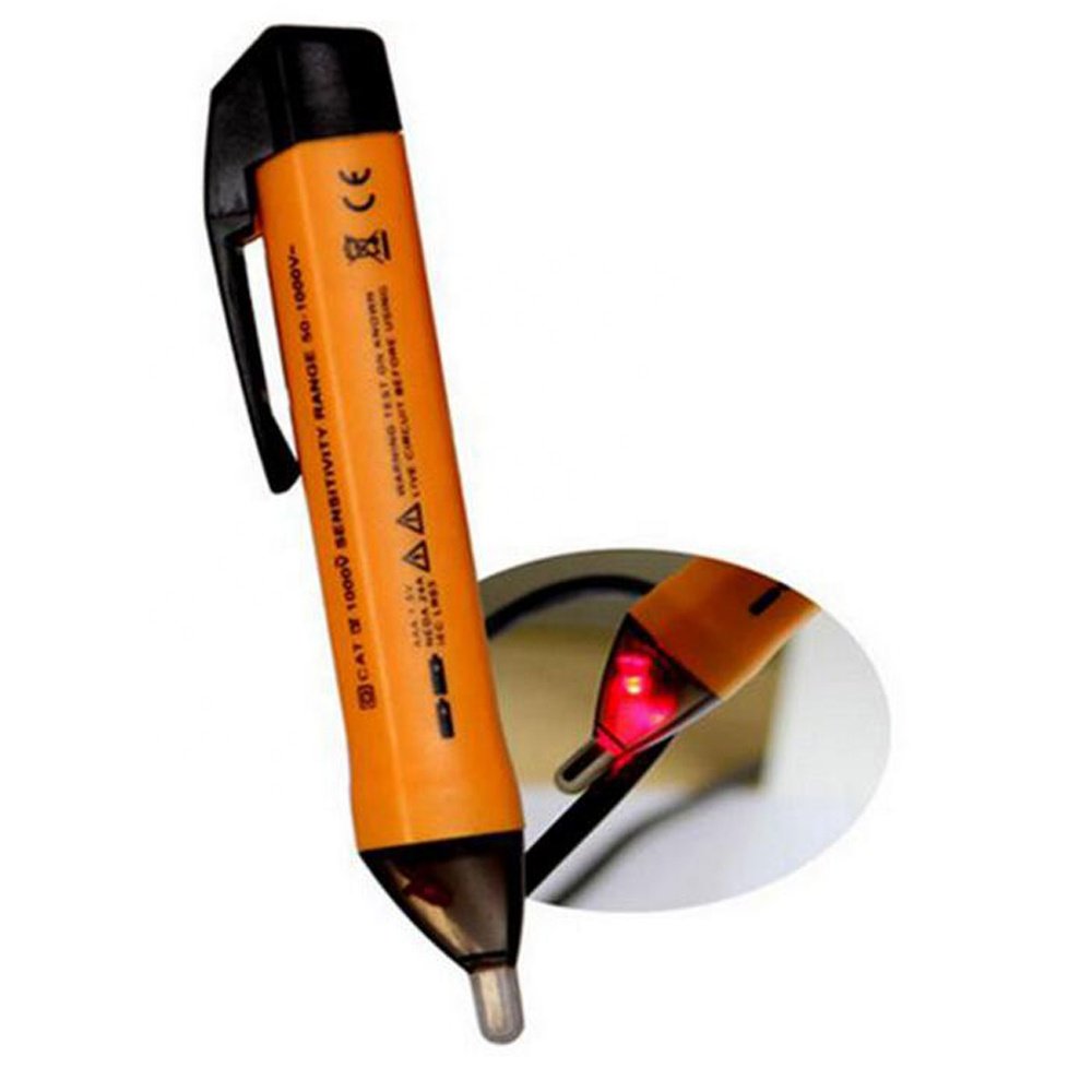 Digital Control Non Contact Electric Voltage Tester Pen VD03 Detect Sensor with LED light and buzzer alarm