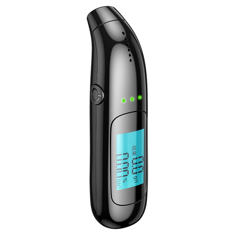 New Top Seller Alcohol Tester With Japanese Units USB New Breathe Digital Alcohol Detector With Mouthpiece Alcohol Tester