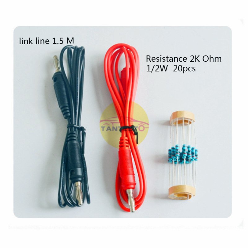 Automotive Circuit Repair Detector Circuit Repair Tool Set Sensor Signal Simulator Tool Set With Diode Test Light 1.5m Cable