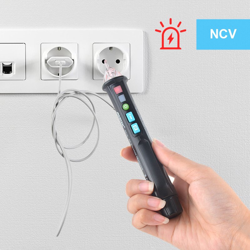 Mestek AC10 AC Electronic Pen Type High security Non-Contact AC Voltage Tester Sensor Voltage Detector Tester Voltage Detector