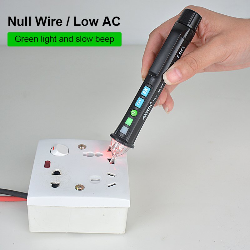 Mestek AC10 AC Electronic Pen Type High security Non-Contact AC Voltage Tester Sensor Voltage Detector Tester Voltage Detector