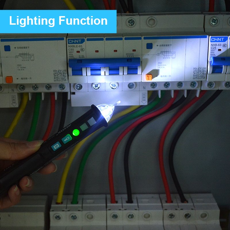 Mestek AC10 AC Electronic Pen Type High security Non-Contact AC Voltage Tester Sensor Voltage Detector Tester Voltage Detector