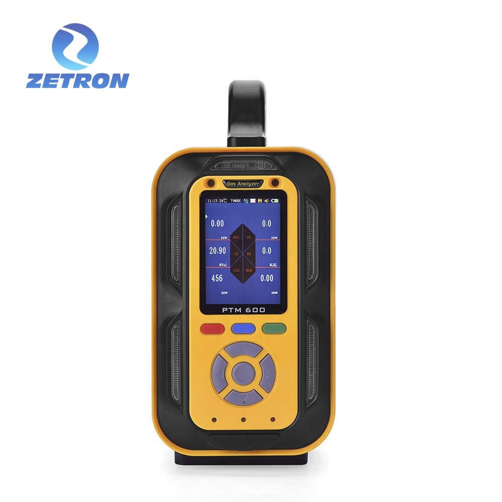 Zetron PTM600 With Probe Dual-Use Petrol Gasoline Diesel Vehicle Emission Tester Automobile Exhaust Gas Analyzer