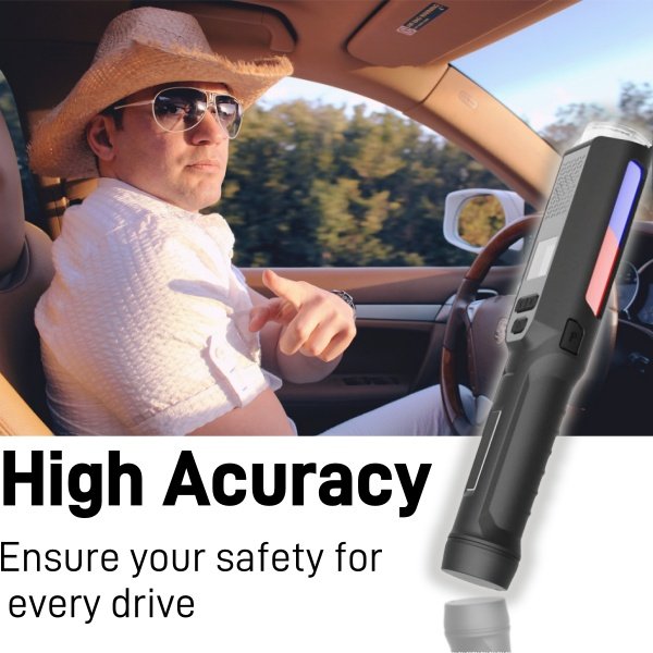 Professional Digital Alcohol Detector with Drive Safety Digital Alcohol Tester