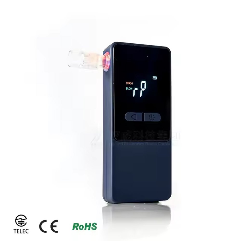 Fuel Cell Sensor Portable Alcohol Tester Mobile software support Portable Mini Alcohol Tester with LCD Screen