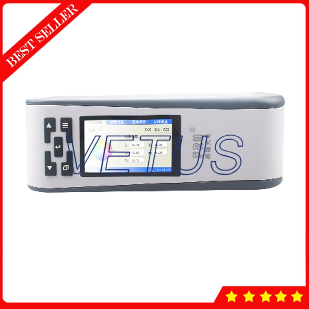 Colorimeter Color Tester Detector with Flat Surface Measurement Caliber 8mm LED Blue Excitation Photodiode Array Sensor WF32