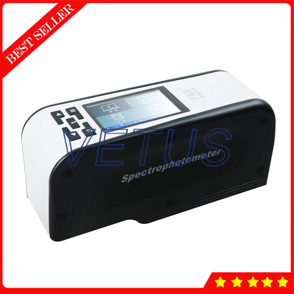 Colorimeter Color Tester Detector with Flat Surface Measurement Caliber 8mm LED Blue Excitation Photodiode Array Sensor WF32