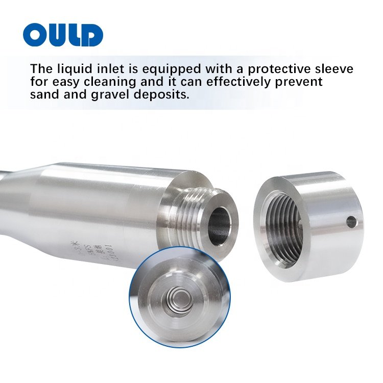 OULD factory Submersible Water Level Sensor Tank Fuel Level Meter Liquid Level Sensor Transmitter 4-20ma Rs485 Transducer