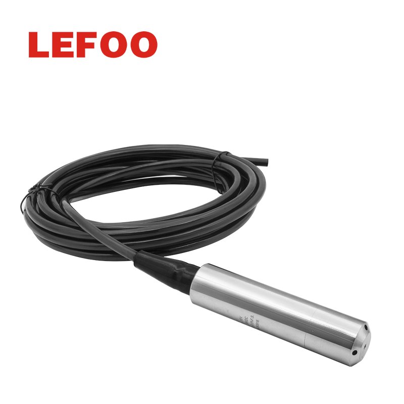 LEFOO 4-20mA Hydraulic Static Pressure Water Level Meter Liquid Level Transmitter Tank Pool River Level Gauge sensor