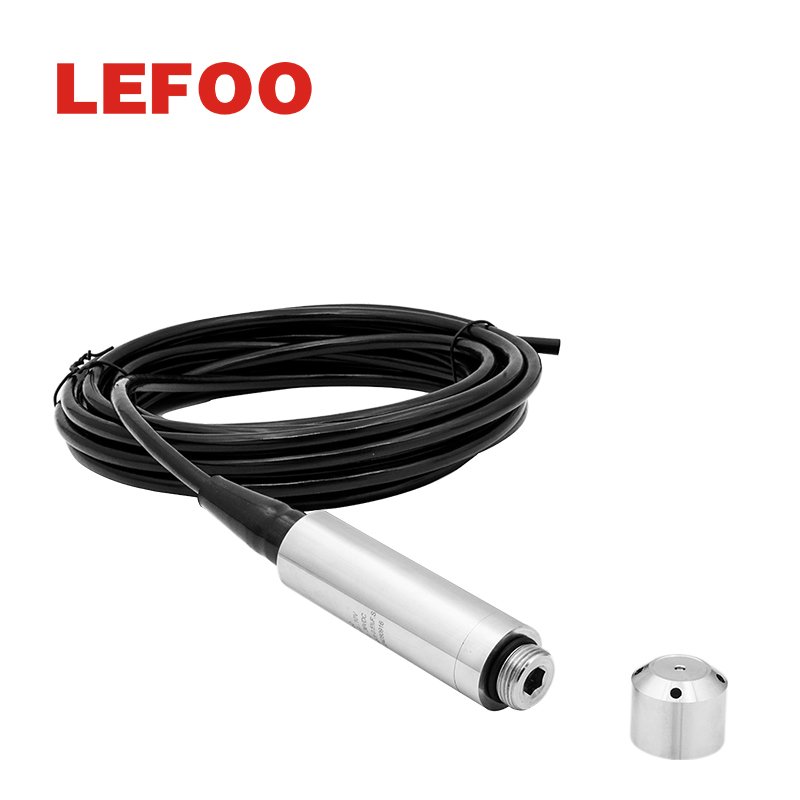 LEFOO 4-20mA Hydraulic Static Pressure Water Level Meter Liquid Level Transmitter Tank Pool River Level Gauge sensor