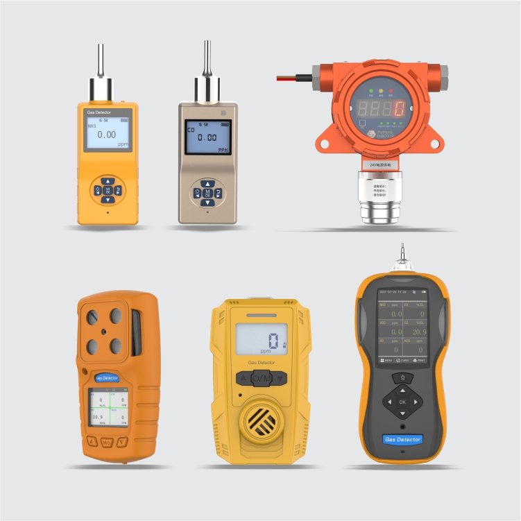 Safewill New Arrival ES30P Methane Gas Monitor Portable Multi Gas Detector O2 Ex H2s Co 4 In 1 Multi Gas Leak Detector