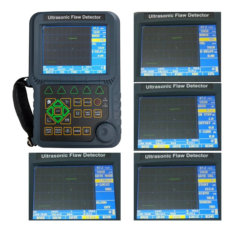 Flaw Sensor Mini Ultrasonic Flaw Detector Probe