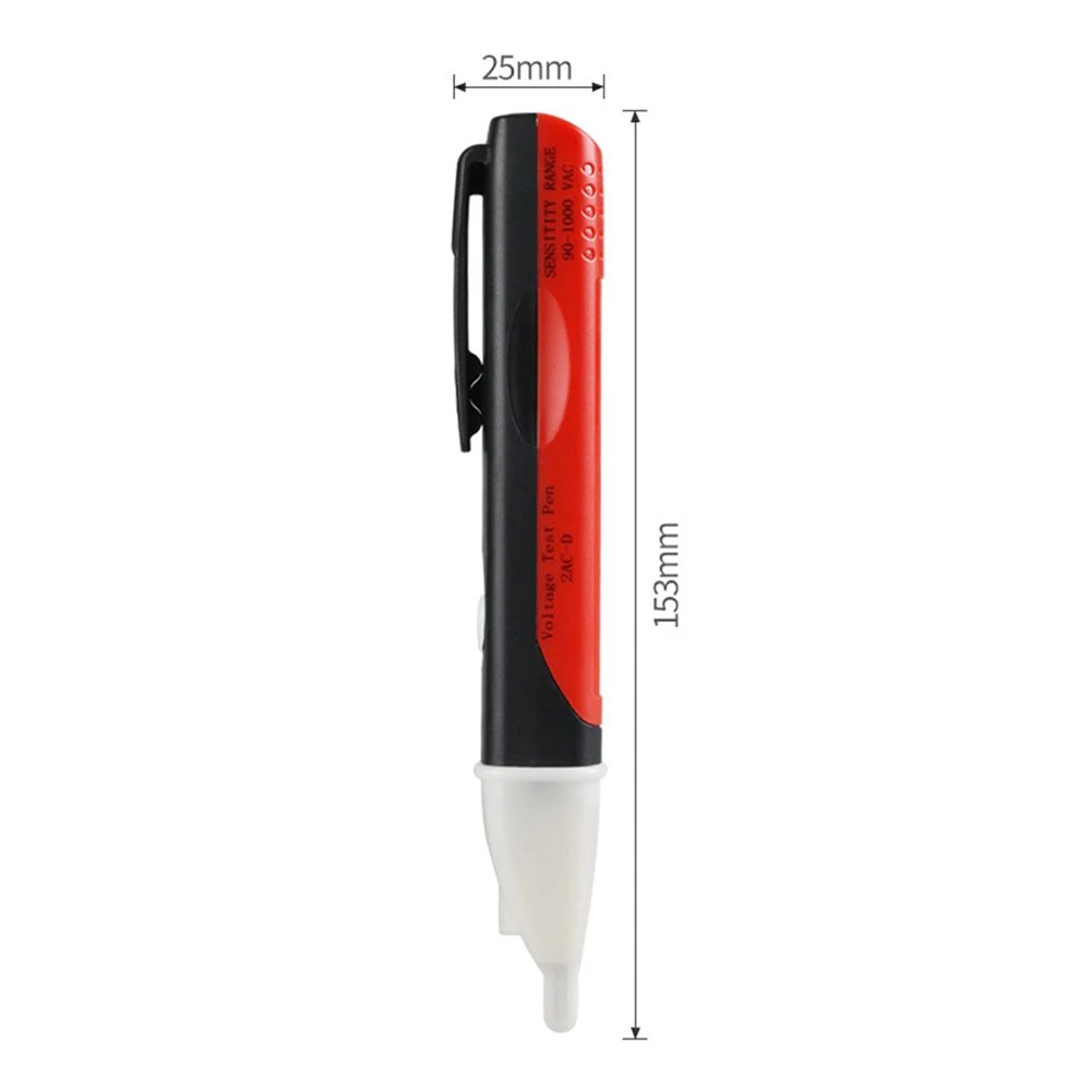 Electric indicator AC 90-1000V Non-Contact Socket Wall AC Power Outlet Voltage Detector Sensor Tester Pen LED light test pencil