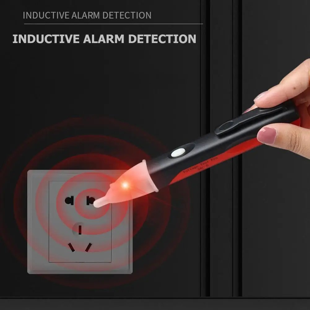 Electric indicator AC 90-1000V Non-Contact Socket Wall AC Power Outlet Voltage Detector Sensor Tester Pen LED light test pencil