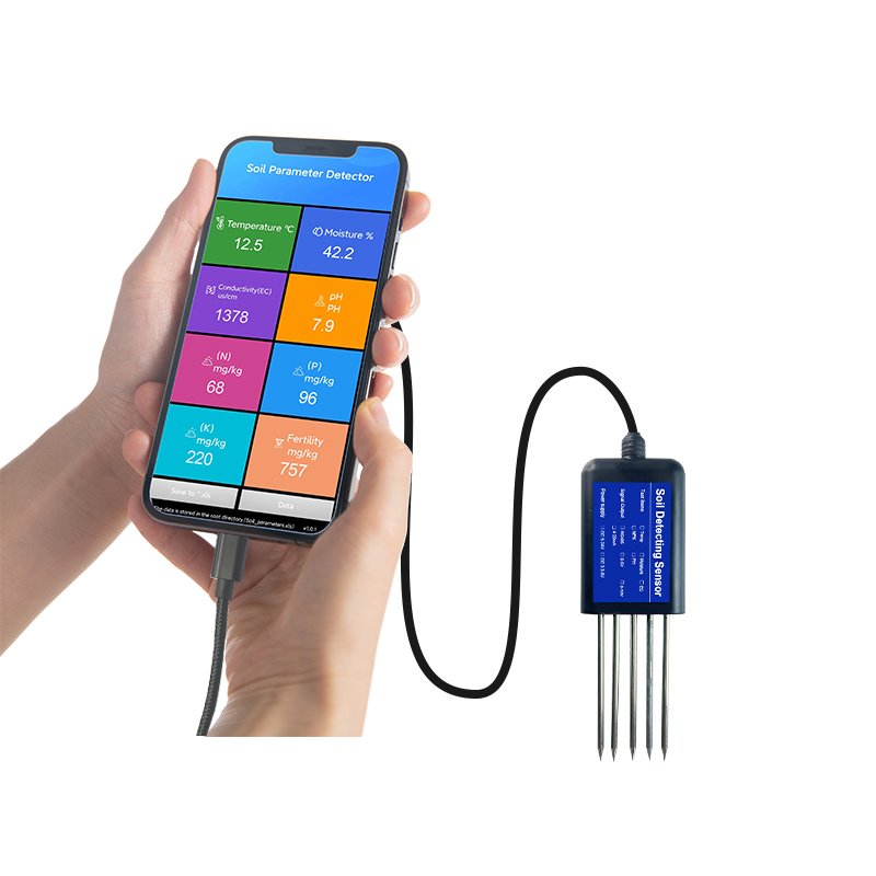 Source Factory Soil Fertility Detector Nitrogen Phosphorus Potassium Inorganic Heavy Metal Fertilizer Nutrient Quick Sensor