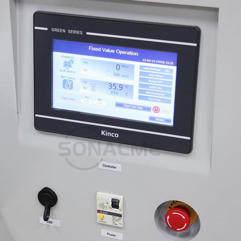 Small Xenon Lamp Aging tester With Spraying For Simulate Natural Environment