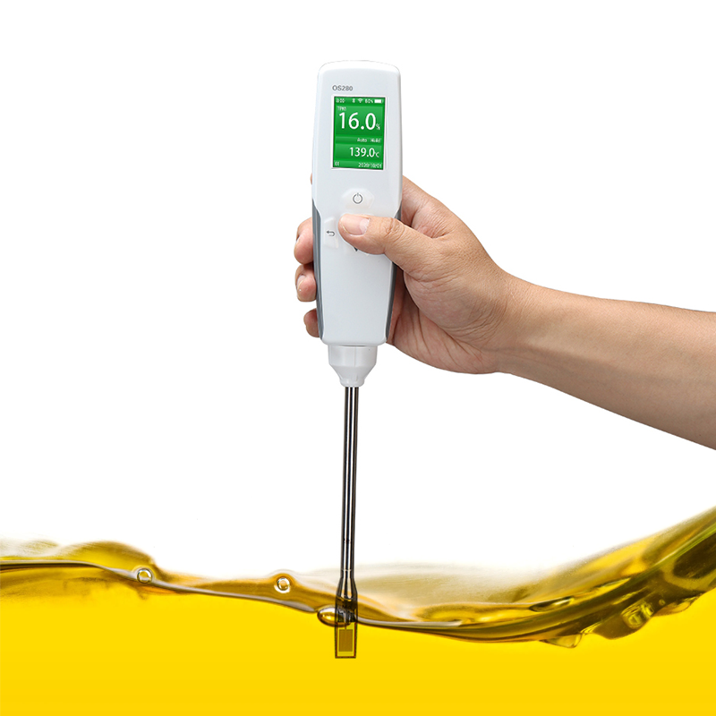 IKEME Waterproof Frying Oil Tester Portable Hand Hold Oil Quality Detector Meter Food Cooking Oil Quality Tester Portable