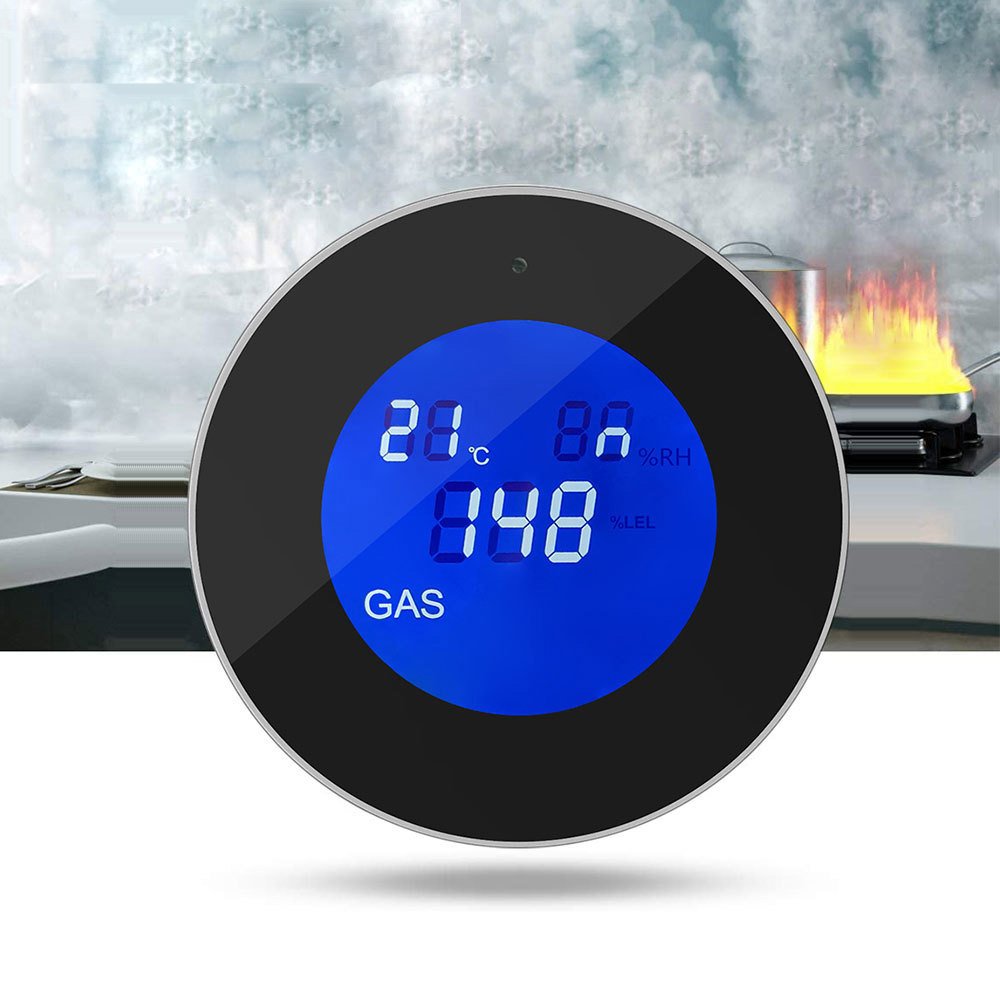 LEDEAST PA-210W Tuya Smart Home Security Natural Gas Detector Alarm system
