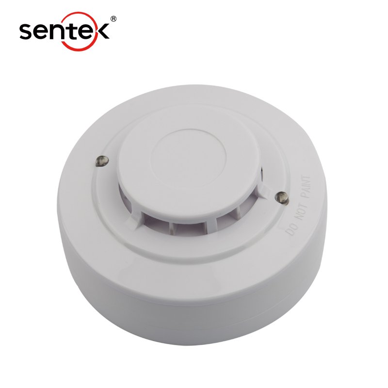 4 Wire 12/24VDC Optical Heat Detector With UL,EN And CE Heat Alarm