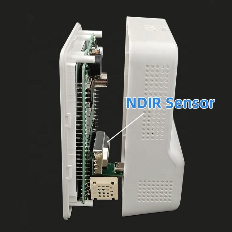 ggele Carbon Dioxide Analyzer Air Quality Monitor Gas Analyzer Air Detector Co2 Monitor Co2 Tester Monitor