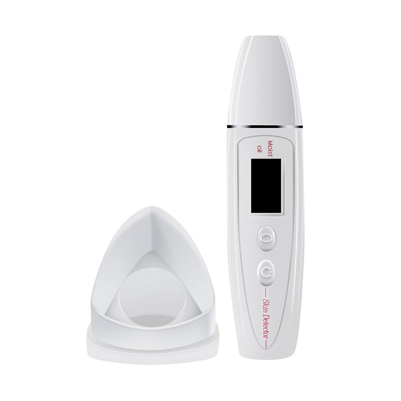 Hot Selling Skin Moisture Tester, Digital LCD Skin Face Moisture Oil Analyzer Face Skin Sensor Tester Oil Det