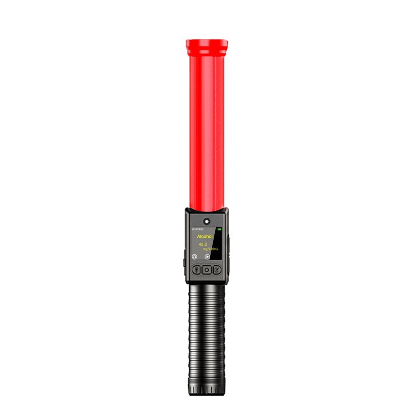 LED professional fuel cell type quick test wine detector breathalyzer digital breath alcohol tester for Road safety inspection