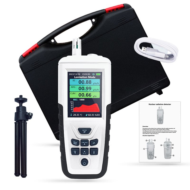 Nuclear X-ray beta gamma detector Personal Radiation Dosimeter Chargeable Radiation Detector Nuclear Radiation tester