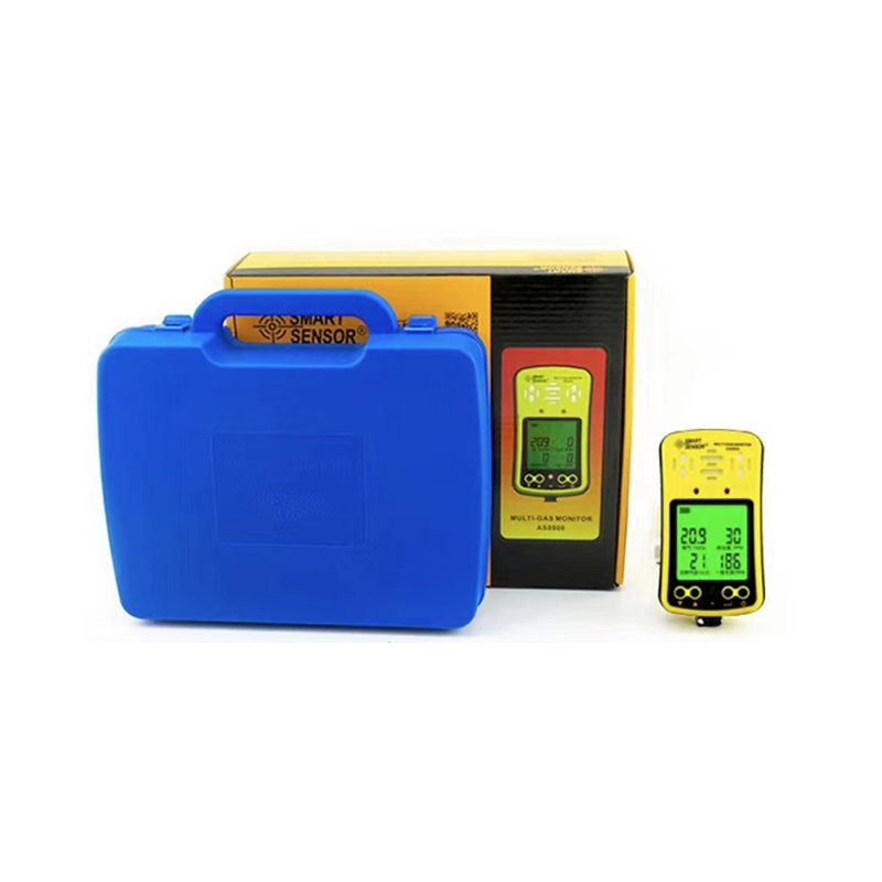 Portable 4-in-1 Gas Analyzer CO2 O2 H2S LEL