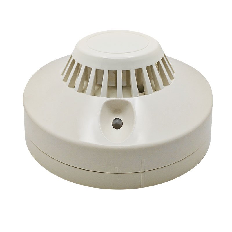 new 12V -24V DC Conventional 2-wire Heat Alarm Detector For Fire Alarm System