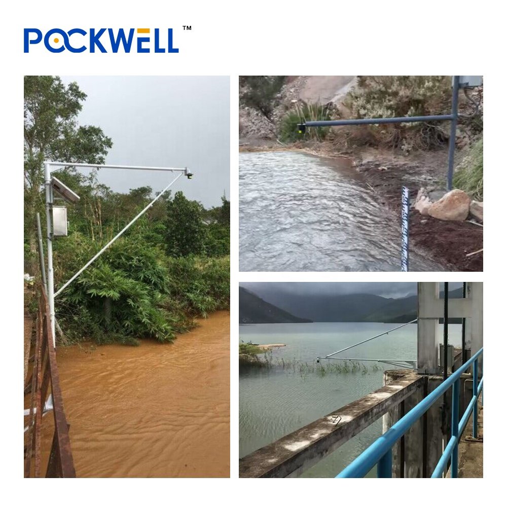 Pockwell OEM low price 4-20ma 0-5V RS485 IP67 ultrasonic level transmitter water level sensor