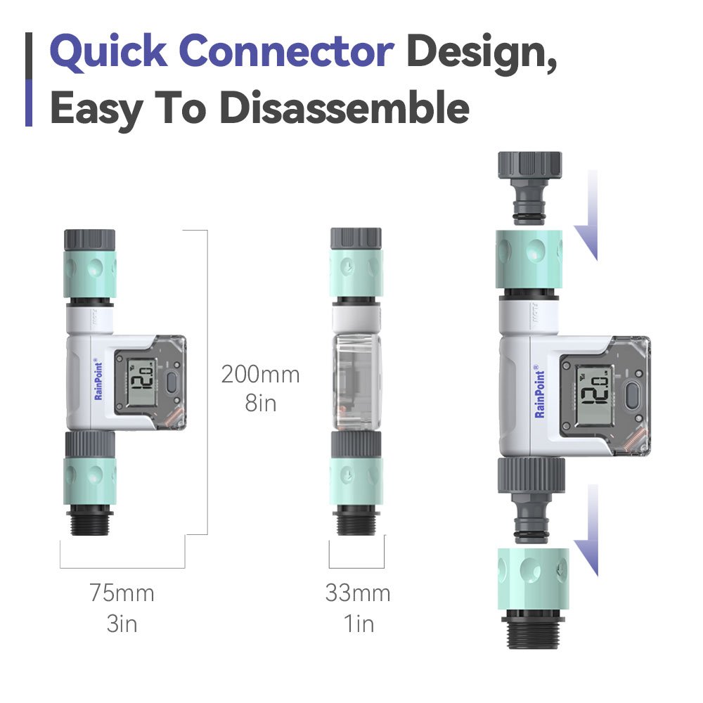 RAINPOINT WiFi Detector Soil Moisture Sensor Wifi Wireless Moisture Probe Soil FOR Plant Moisture Temperature