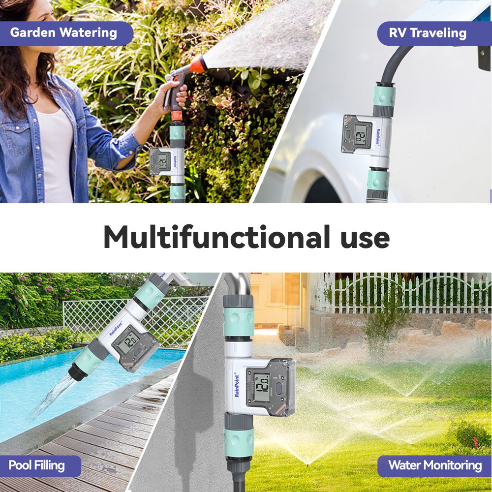 RAINPOINT WiFi Detector Soil Moisture Sensor Wifi Wireless Moisture Probe Soil FOR Plant Moisture Temperature