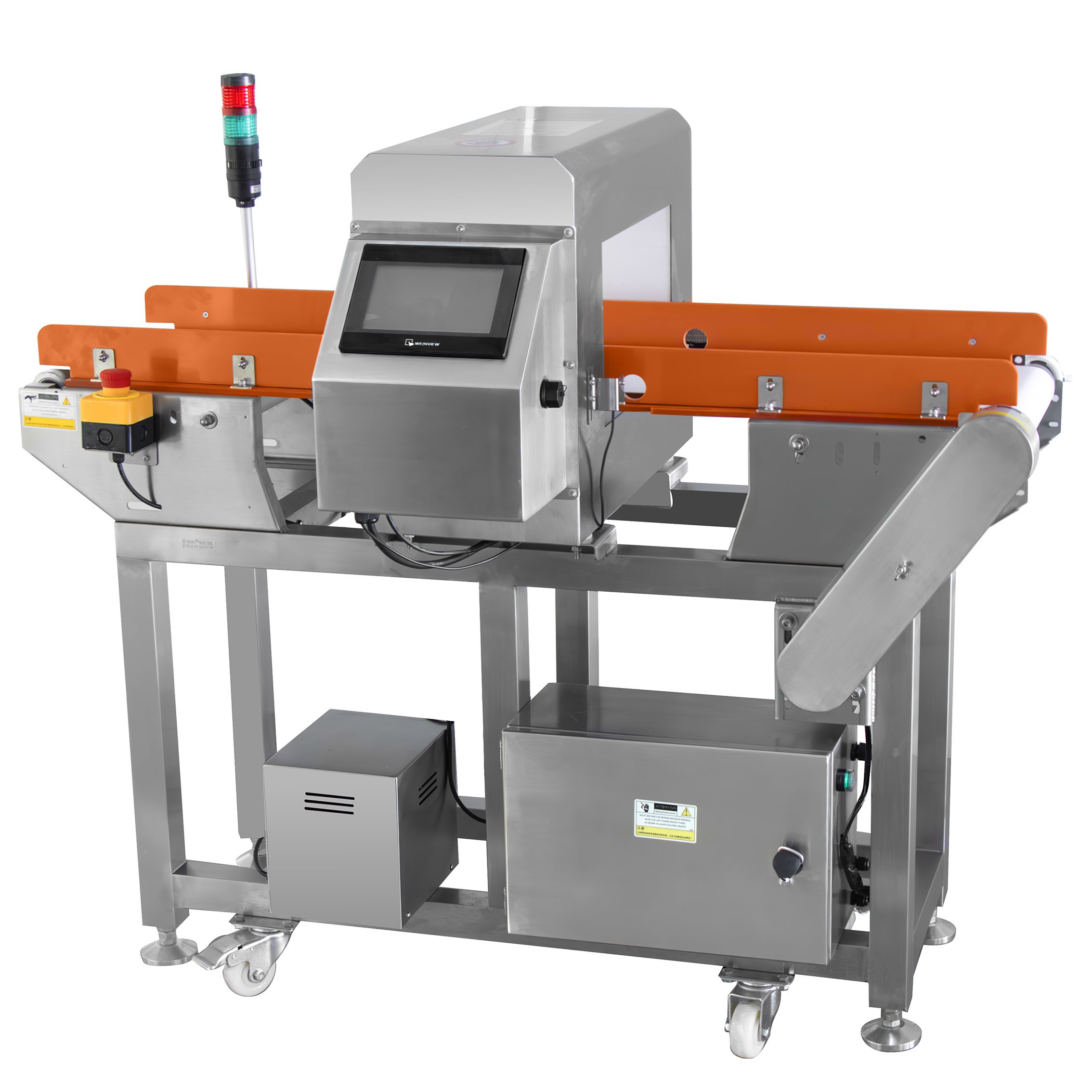 High Accuracy Digital Conveyor Detector Machine for Steel Foreign Object Inspection in Food & Glass Factories for Food Industry