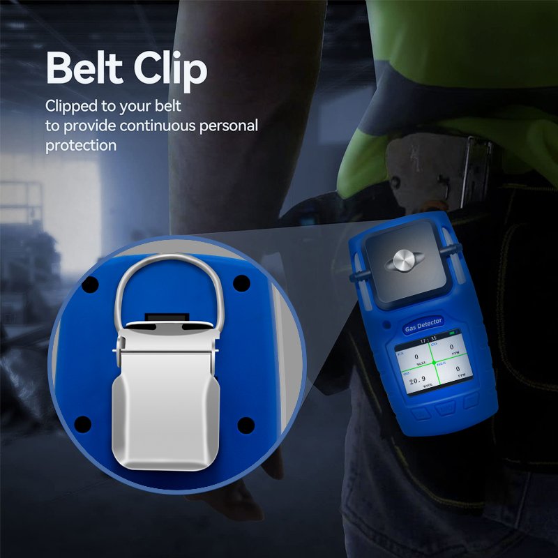 Multi-gas detectors test equipment, facilities, and confined spaces,Portable 4 in 1 multi gas leak detector Ex gas detector