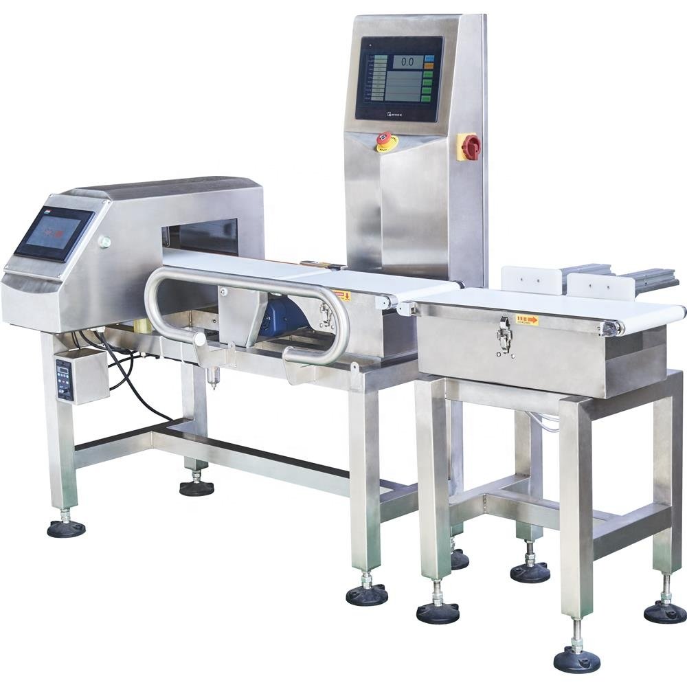 High Accuracy And High Speed Automatic Metal detector And Checkweigher