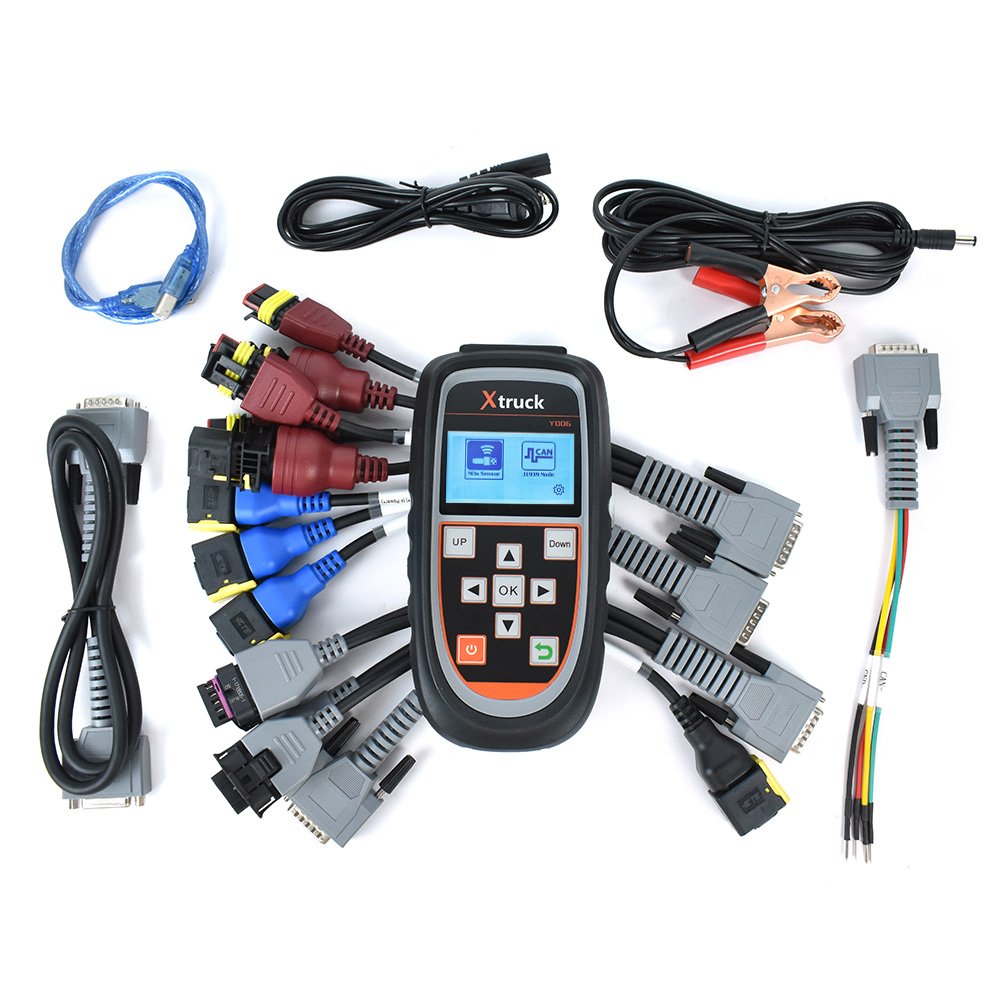 X-truck Y006 EURO6 euro5 truck Engine Sensor Tester Urea Exhaust Temperature Nitrogen Oxygen NOx Auto Detection diagnostic tool