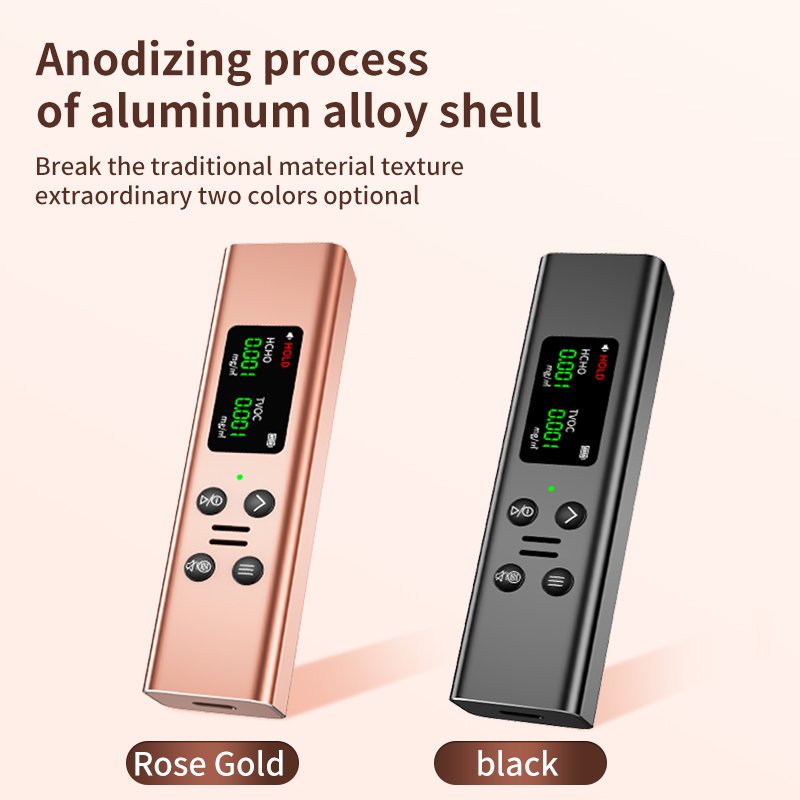 Portable Digital Formaldehyde Detector Household HCHO Benzene Detection TVOC Air Quality Monitor Gas Analyzer Tester Meter