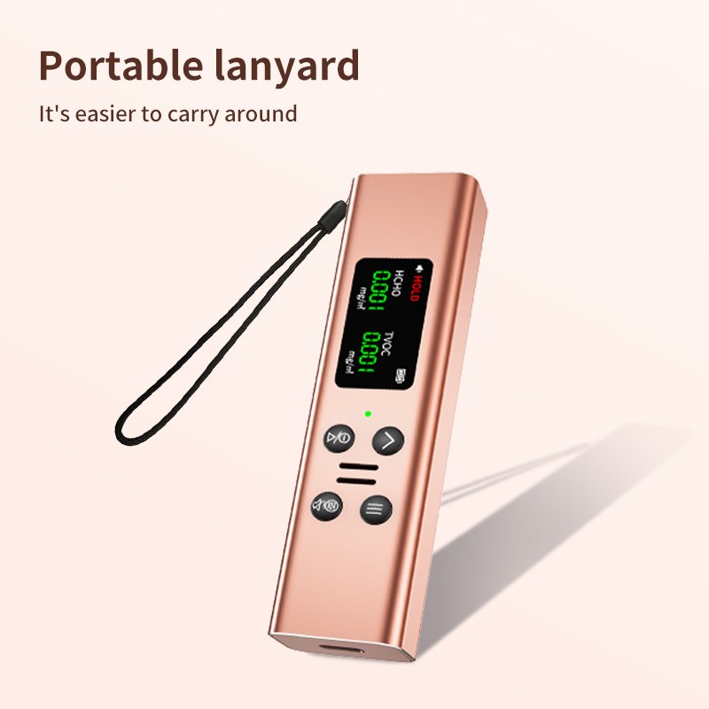 Portable Digital Formaldehyde Detector Household HCHO Benzene Detection TVOC Air Quality Monitor Gas Analyzer Tester Meter