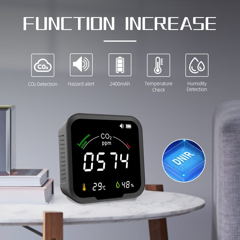 PTH-9C Carbon Dioxide Meter CO2 Monitor Digital CO2 Controller for Greenhouse, Home