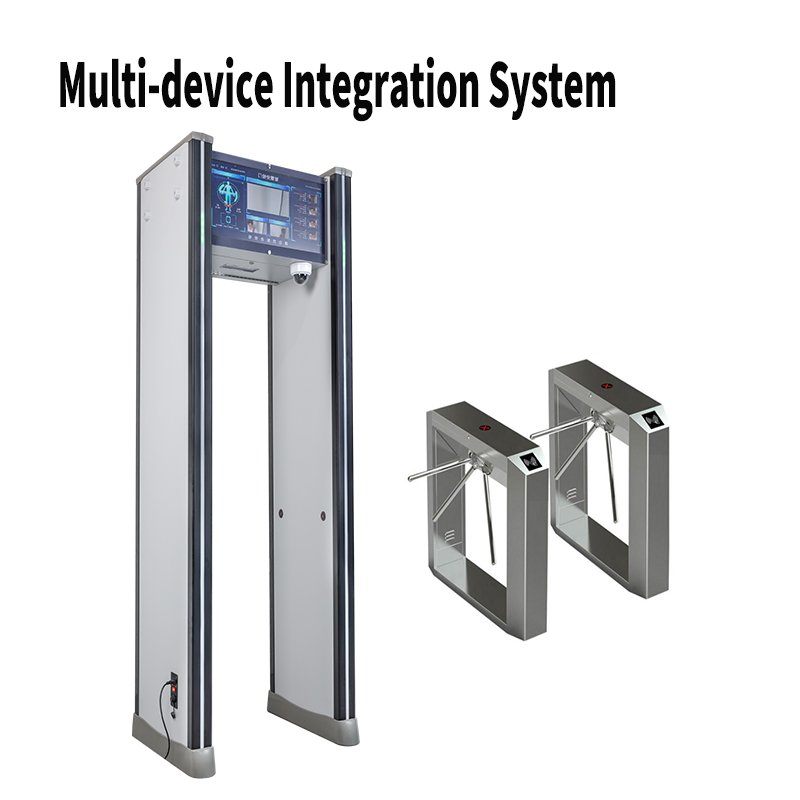 Highly Sensitive Metal Detector Walk Through Advanced Smart Metal Detector Gate