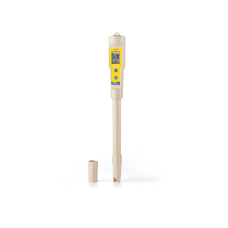 CE ROHS waterproof ph temperature tester with sensor long probe milk ph meter