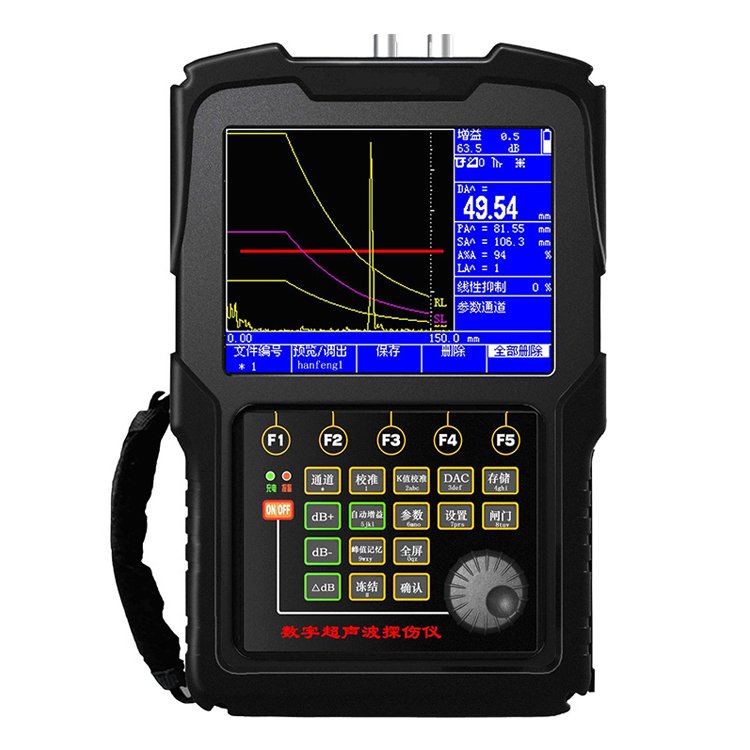 Portable Hand-Held Ultrasonic Flaw Detector Testing Equipment