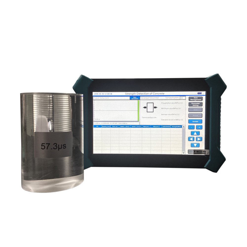 Upv Test Machine Ultrasonic Velocity Pulse Apparatus Concrete Tester Price Testing Equipment Echo Foundation Tester Astm