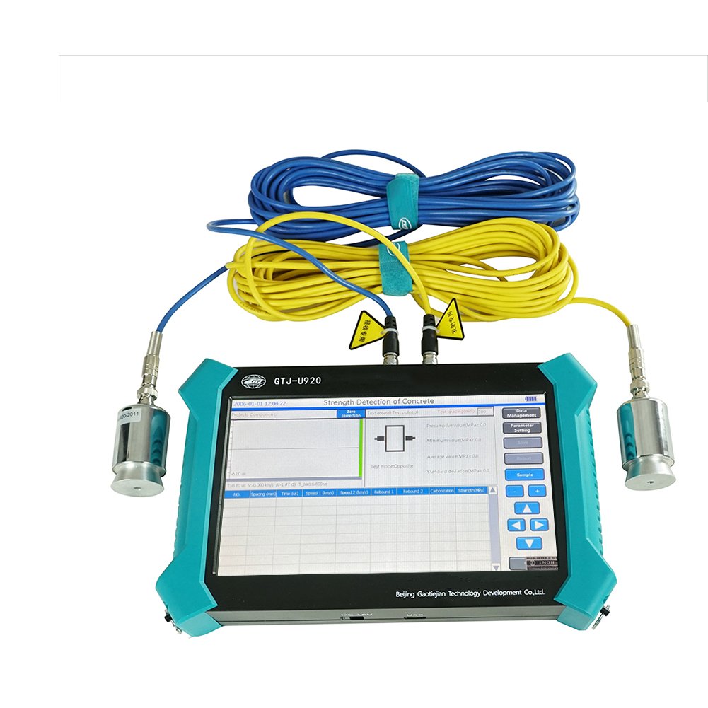 Upv Test Machine Ultrasonic Velocity Pulse Apparatus Concrete Tester Price Testing Equipment Echo Foundation Tester Astm