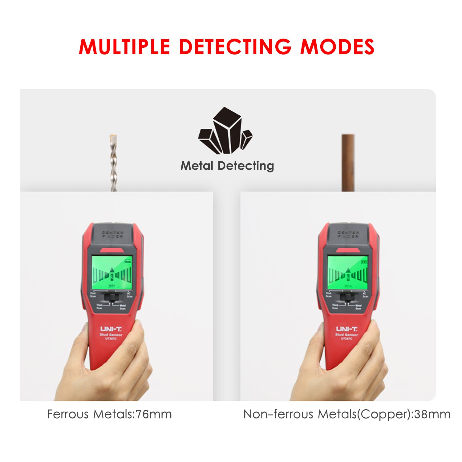 Stud Finder Wall Scanner Stud Detector Digital Metal Detector AC Wire Detector