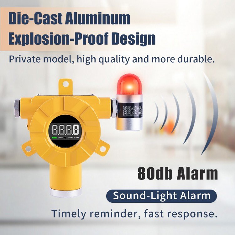 High Quality Fixed Sensor High Precision Gas Alarm Detector
