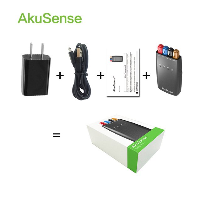 AkuSense NPN/PNP analog sensor tester for testing all kinds of industrial sensors up to 25 industrial applications