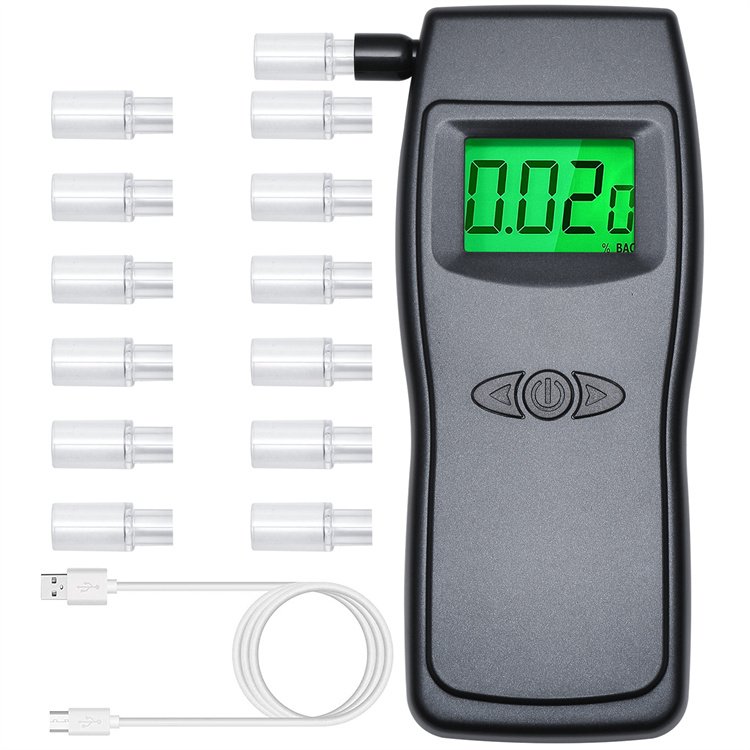 Portable Digital LCD Alcohol Detector Breathalyzer Alcohol Analyzer Alcohol Breathalyzer