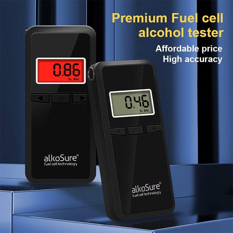 Best Selling Portable Handheld Digital Alcohol Detector LCD Blood Alcohol Content Tester